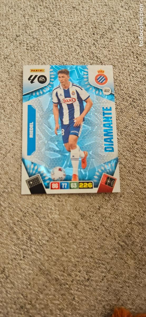 Cromos de F&uacute;tbol: diamante 402 riedel espa&ntilde;ol adrenalyn 2025 2026 25 26 trading card
