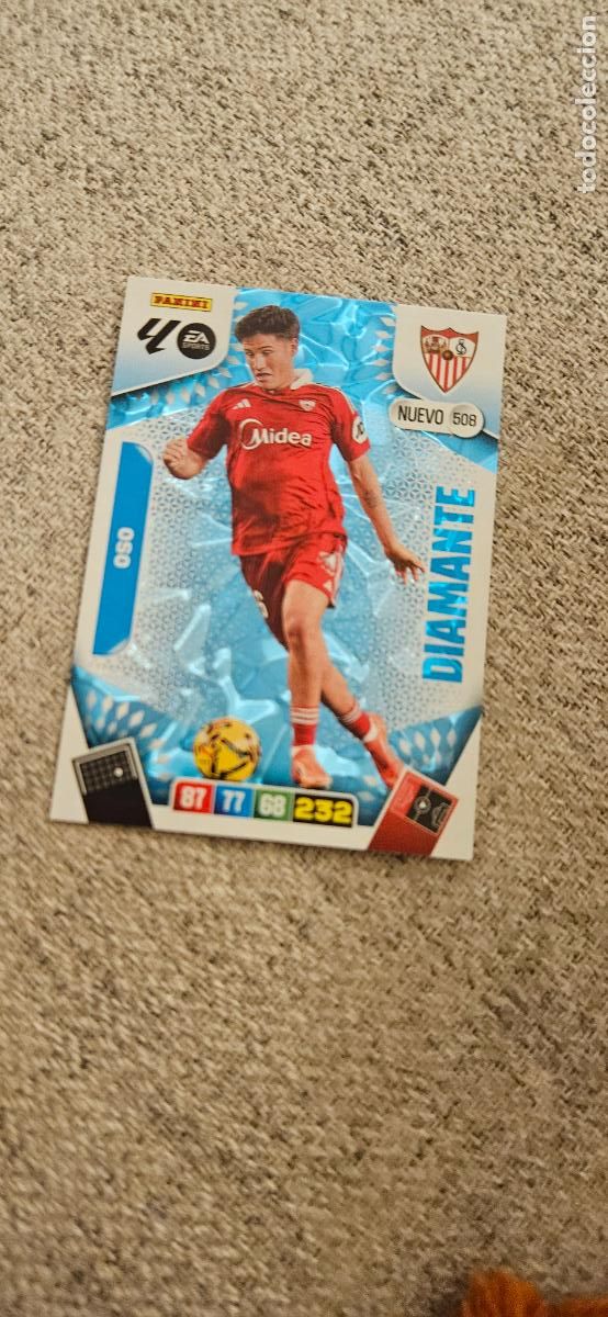 Cromos de F&uacute;tbol: diamante 508 oso sevilla adrenalyn 2025 2026 25 26 trading card