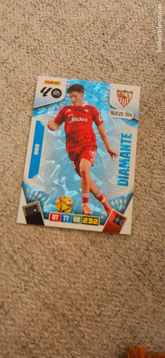 Cromos de F&uacute;tbol: diamante 508 oso sevilla adrenalyn 2025 2026 25 26 trading card