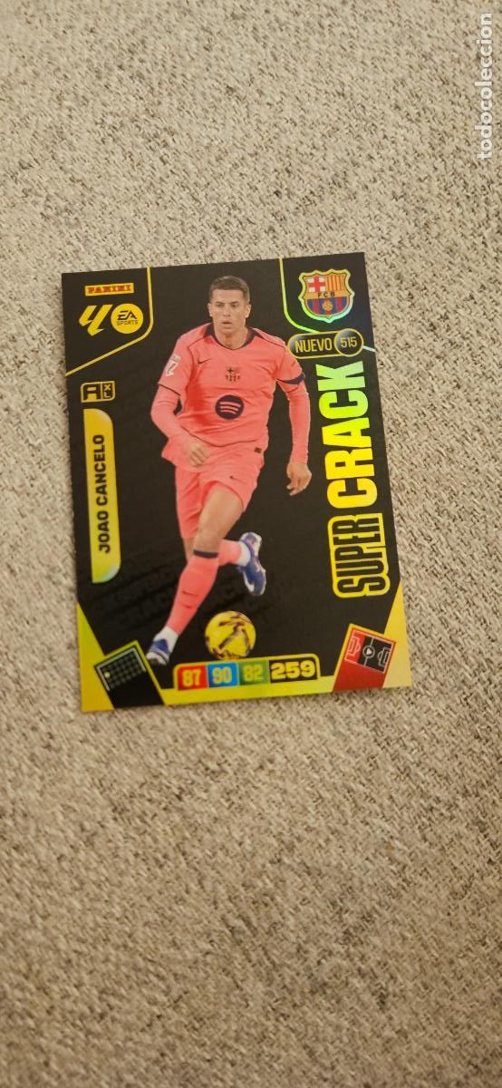 Cromos de F&uacute;tbol: super crack cancelo 515 barcelona adrenalyn 2025 2026 25 26 trading card