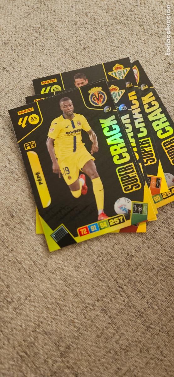 Cromos de F&uacute;tbol: super crack 467 pepe villarreal adrenalyn 2025 2026 25 26 trading card