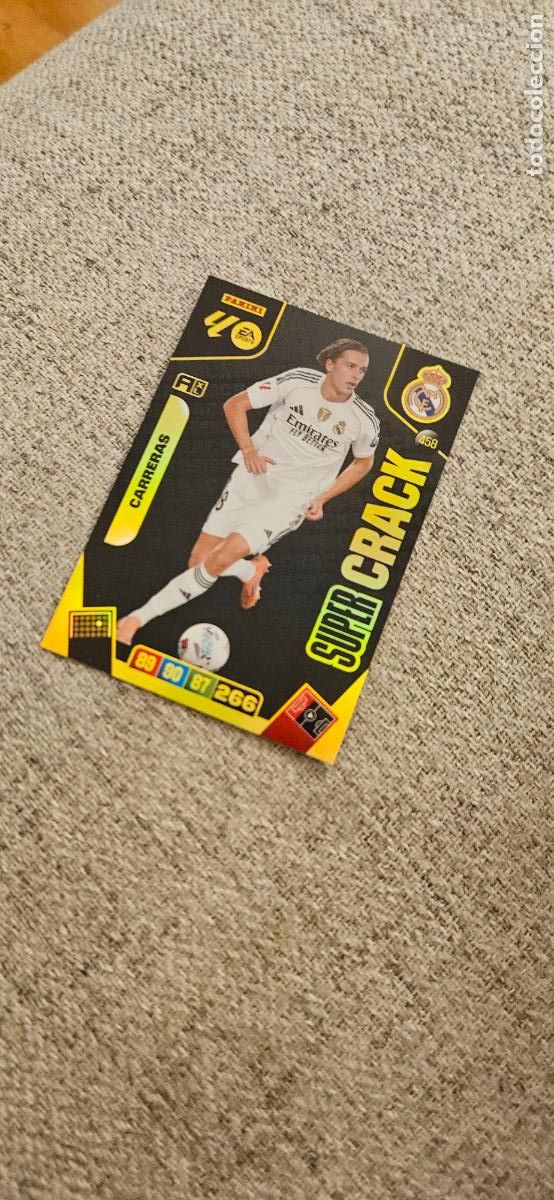 Cromos de F&uacute;tbol: super crack 458 carreras real madrid adrenalyn 2025 2026 25 26 trading card