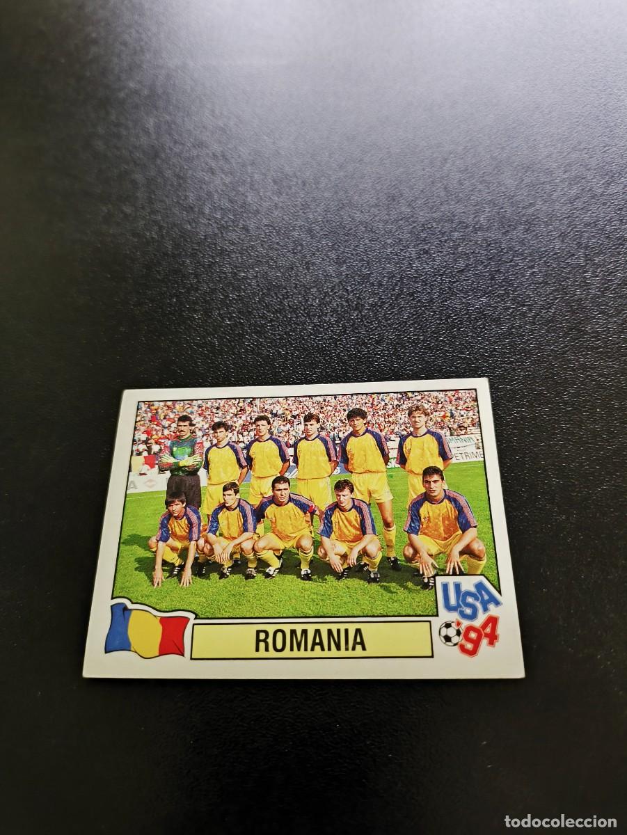 Cromos de F&uacute;tbol: 86 TEAM EQUIPO RUMANIA ROMANIA SIN PEGAR PANINI FIFA WORLD CUP MUNDIAL USA ESTADOS UNIDOS 1994