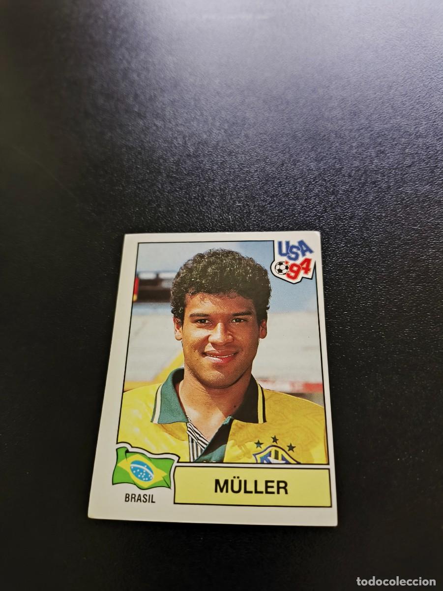 Cromos de F&uacute;tbol: 108 Muller BRASIL BRAZIL SIN PEGAR PANINI FIFA WORLD CUP MUNDIAL USA ESTADOS UNIDOS 1994