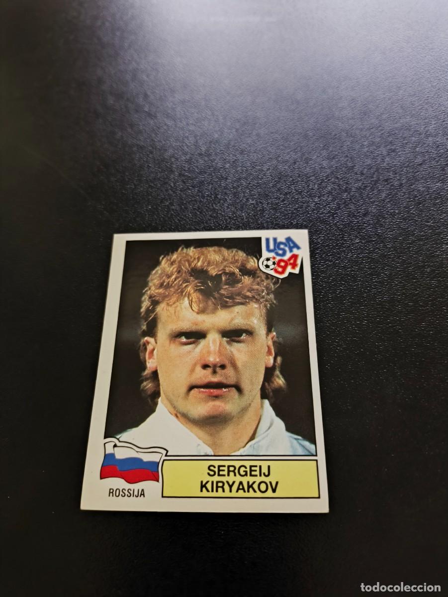 Cromos de F&uacute;tbol: 123 Sergei Kiryakov RUSIA RUSSIA SIN PEGAR PANINI FIFA WORLD CUP MUNDIAL USA ESTADOS UNIDOS 1994