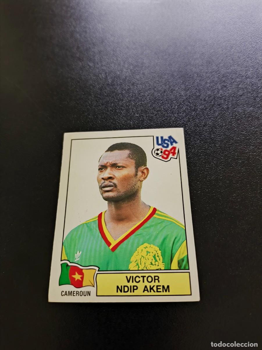 Cromos de F&uacute;tbol: 131 Victor Ndip Akem CAMERUN SIN PEGAR PANINI FIFA WORLD CUP MUNDIAL USA ESTADOS UNIDOS 1994