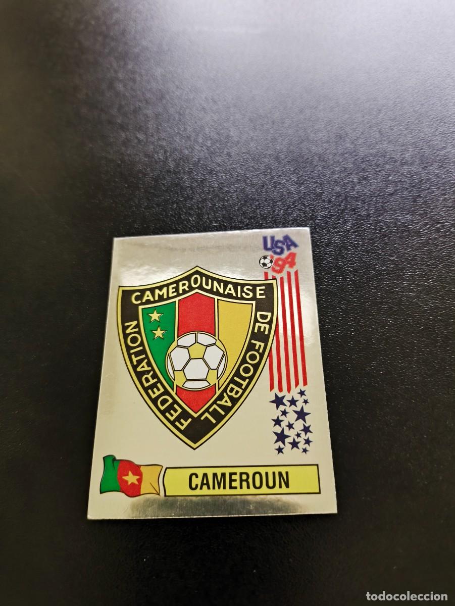 Cromos de F&uacute;tbol: 134 EMBLEM ESCUDO CAMERUN SIN PEGAR PANINI FIFA WORLD CUP MUNDIAL USA ESTADOS UNIDOS 1994