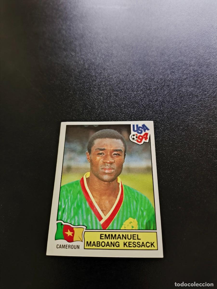 Cromos de F&uacute;tbol: 141 Emmanuel Maboang Kessack CAMERUN SIN PEGAR PANINI FIFA WORLD CUP MUNDIAL USA ESTADOS UNIDOS 1994