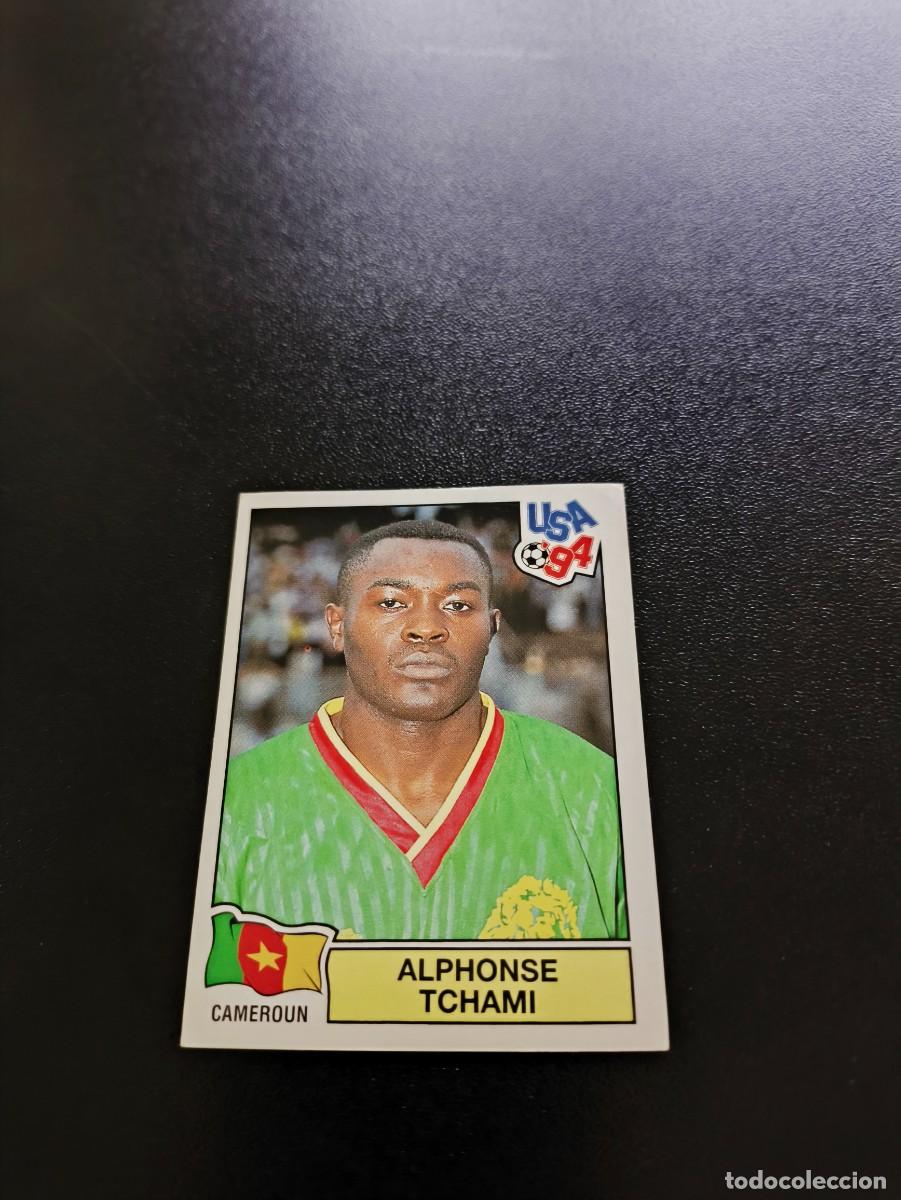Cromos de F&uacute;tbol: 147 Alphonse Tchami CAMERUN SIN PEGAR PANINI FIFA WORLD CUP MUNDIAL USA ESTADOS UNIDOS 1994