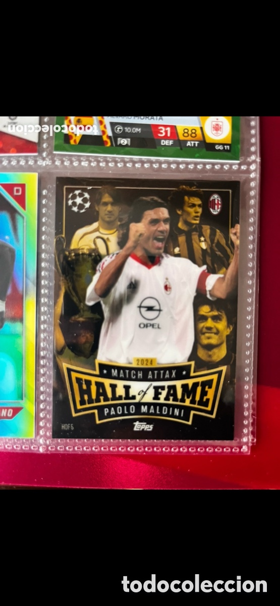 Cromos de F&uacute;tbol: Match Attax UCL 24/25 Maldini Hall of Fame
