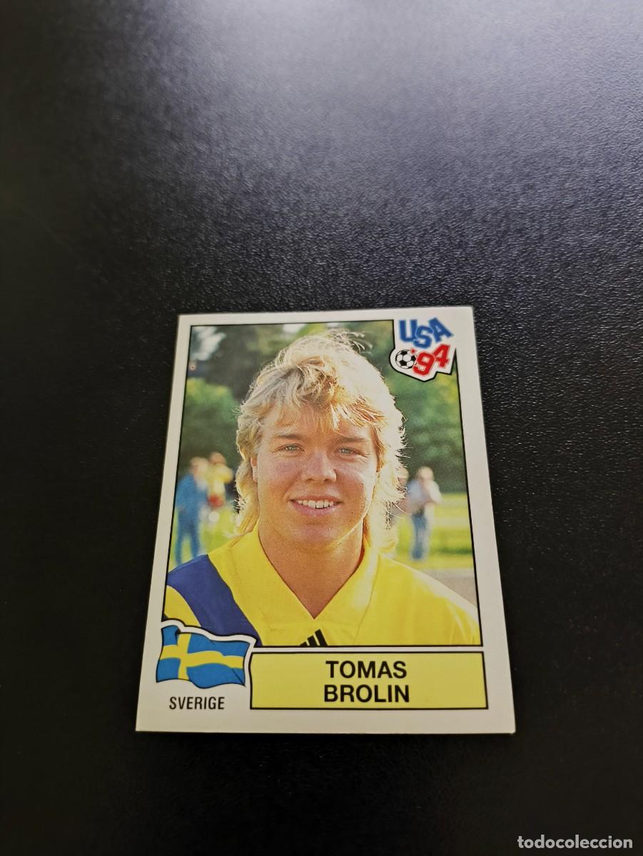 Cromos de F&uacute;tbol: 164 Tomas Brolin SUECIA SWEDEN SIN PEGAR PANINI FIFA WORLD CUP MUNDIAL USA ESTADOS UNIDOS 1994