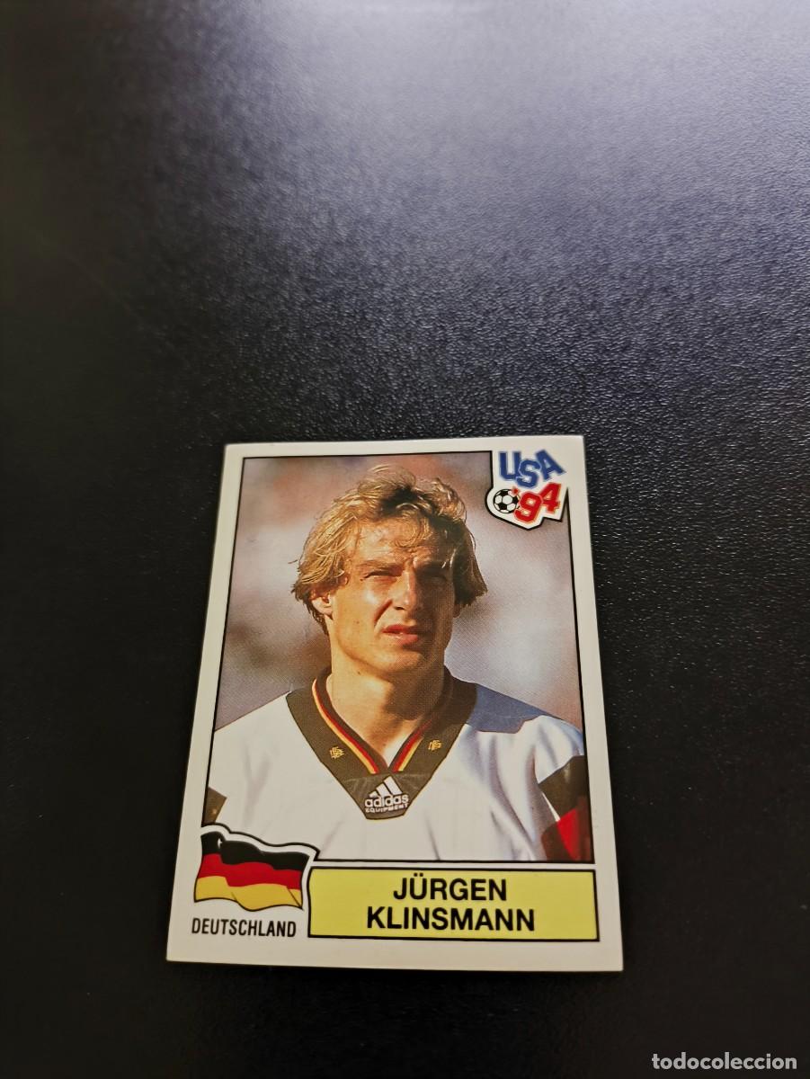 Cromos de F&uacute;tbol: 183 Jurgen Klinsmann ALEMANIA GERMANY SIN PEGA PANINI FIFA WORLD CUP MUNDIAL USA ESTADOS UNIDOS 1994