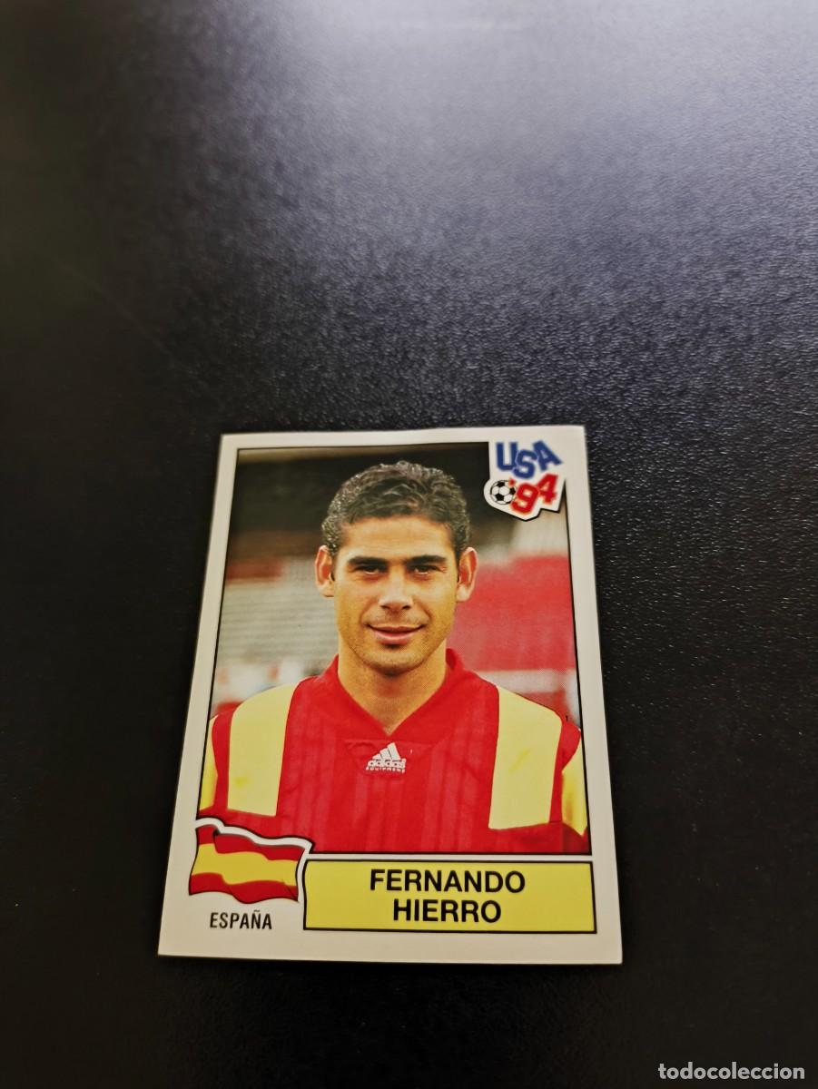 Cromos de F&uacute;tbol: 197 Fernando Hierro ESPA&Ntilde;A SPAIN SIN PEGAR PANINI FIFA WORLD CUP MUNDIAL USA ESTADOS UNIDOS 1994