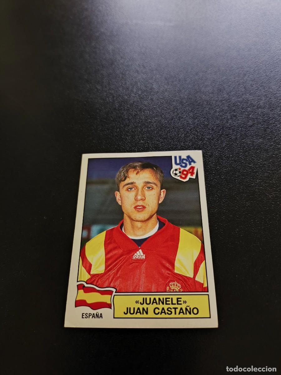 Cromos de F&uacute;tbol: 204 JUANELE ESPA&Ntilde;A SPAIN SIN PEGAR PANINI FIFA WORLD CUP MUNDIAL USA ESTADOS UNIDOS 1994