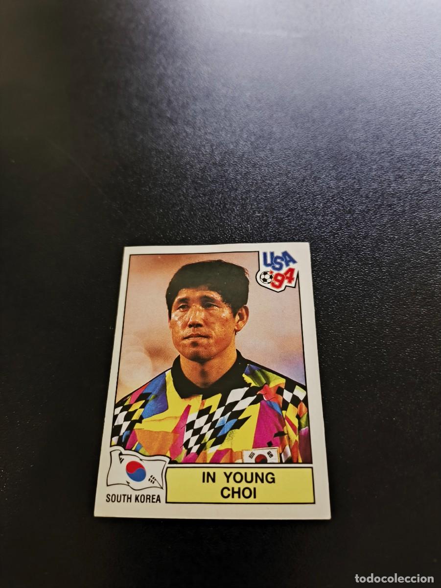 Cromos de F&uacute;tbol: 206 In Young Choi KOREA DEL SUR SIN PEGAR PANINI FIFA WORLD CUP MUNDIAL USA ESTADOS UNIDOS 1994