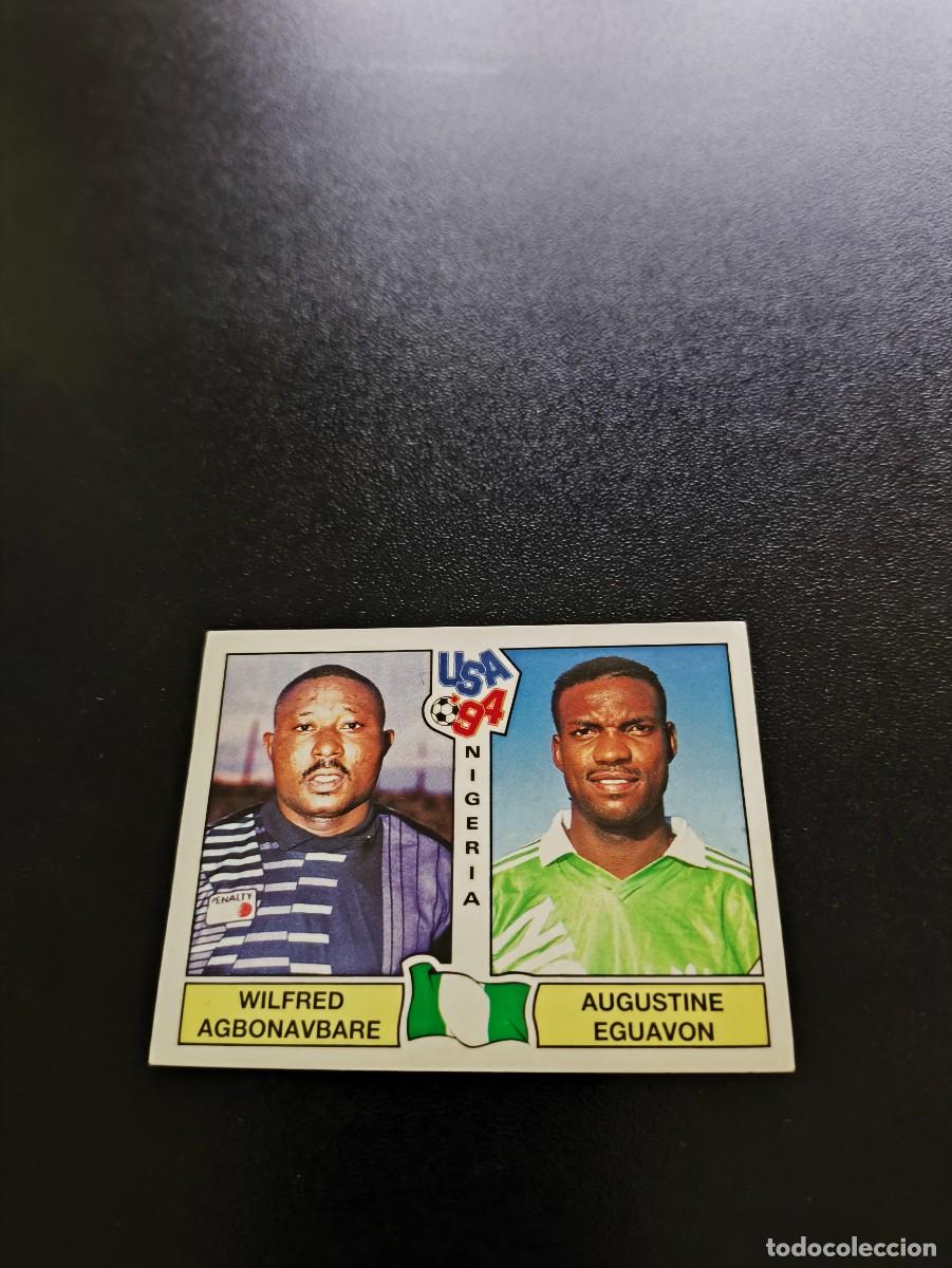 Cromos de F&uacute;tbol: 236 Wilfred / eguavon NIGERIA ESIN PEGAR PANINI FIFA WORLD CUP MUNDIAL USA ESTADOS UNIDOS 1994
