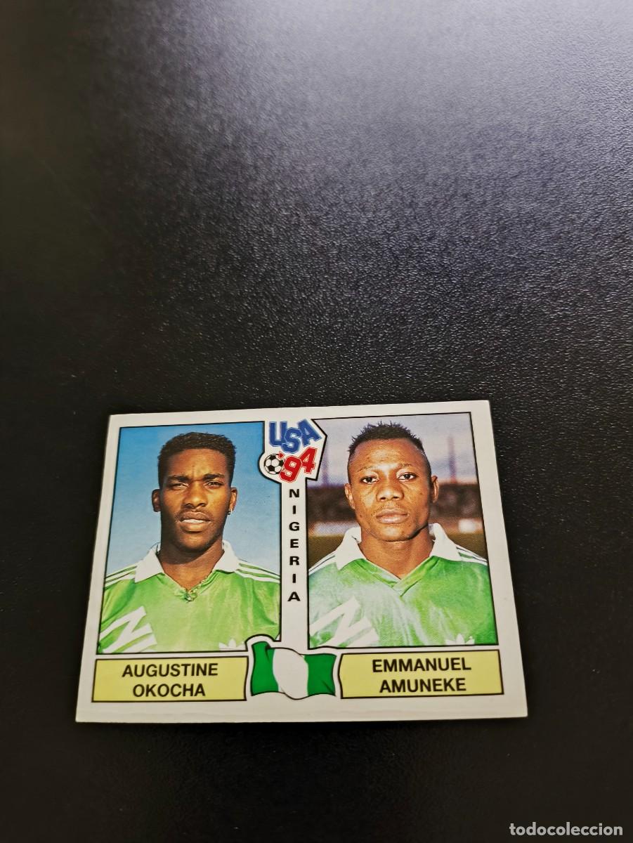Cromos de F&uacute;tbol: 241 OKOCHA AMUNEKE NIGERIA SIN PEGAR PANINI FIFA WORLD CUP MUNDIAL USA ESTADOS UNIDOS 1994