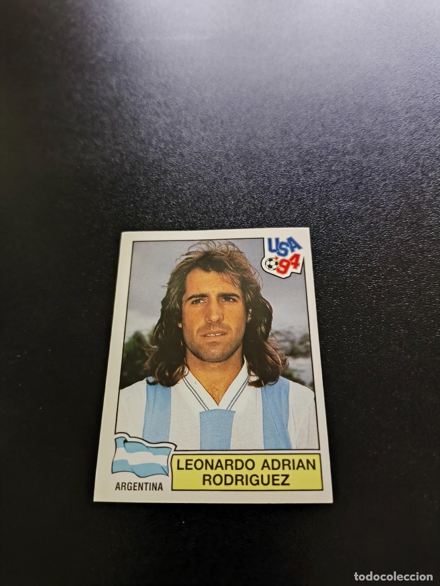 Cromos de F&uacute;tbol: 255 Leonardo Adrian ARGENTINA SIN PEGAR PANINI FIFA WORLD CUP MUNDIAL USA ESTADOS UNIDOS 1994