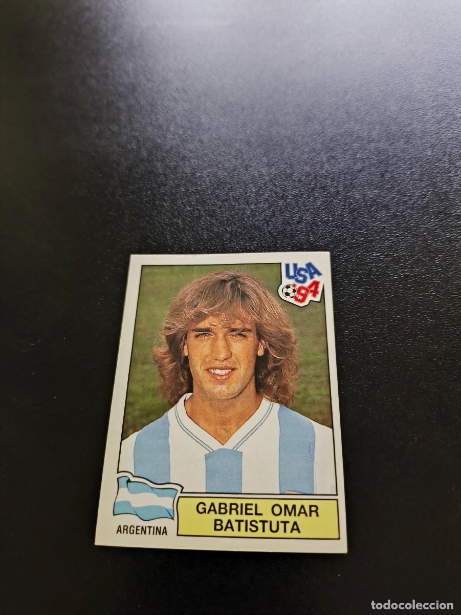 Cromos de F&uacute;tbol: 260 Gabriel Omar Batistuta ARGENTINA SIN PEGAR PANINI FIFA WORLD CUP MUNDIAL USA ESTADOS UNIDOS 1994