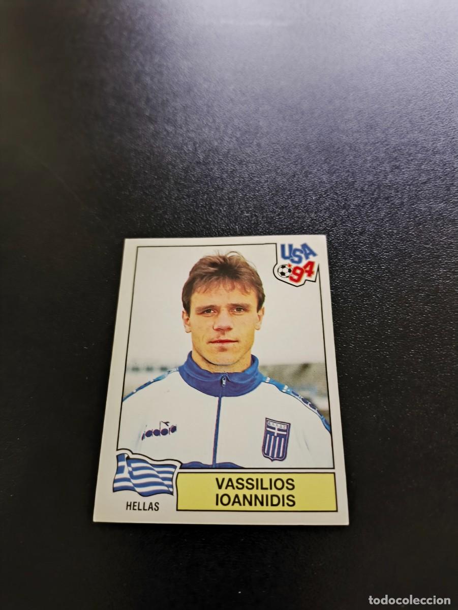 Cromos de F&uacute;tbol: 267 Vassilios Ioannidis GRECIA SIN PEGAR PANINI FIFA WORLD CUP MUNDIAL USA ESTADOS UNIDOS 1994