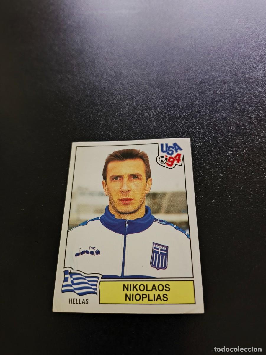 Cromos de F&uacute;tbol: 273 Nikolaos Nioplias GRECIA SIN PEGAR PANINI FIFA WORLD CUP MUNDIAL USA ESTADOS UNIDOS 1994