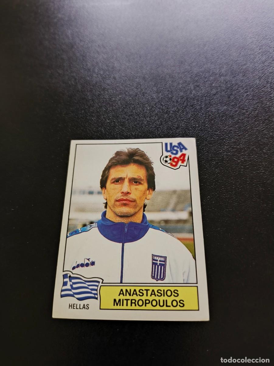 Cromos de F&uacute;tbol: 274 Anastasios Mitropoulos GRECIA SIN PEGAR PANINI FIFA WORLD CUP MUNDIAL USA ESTADOS UNIDOS 1994