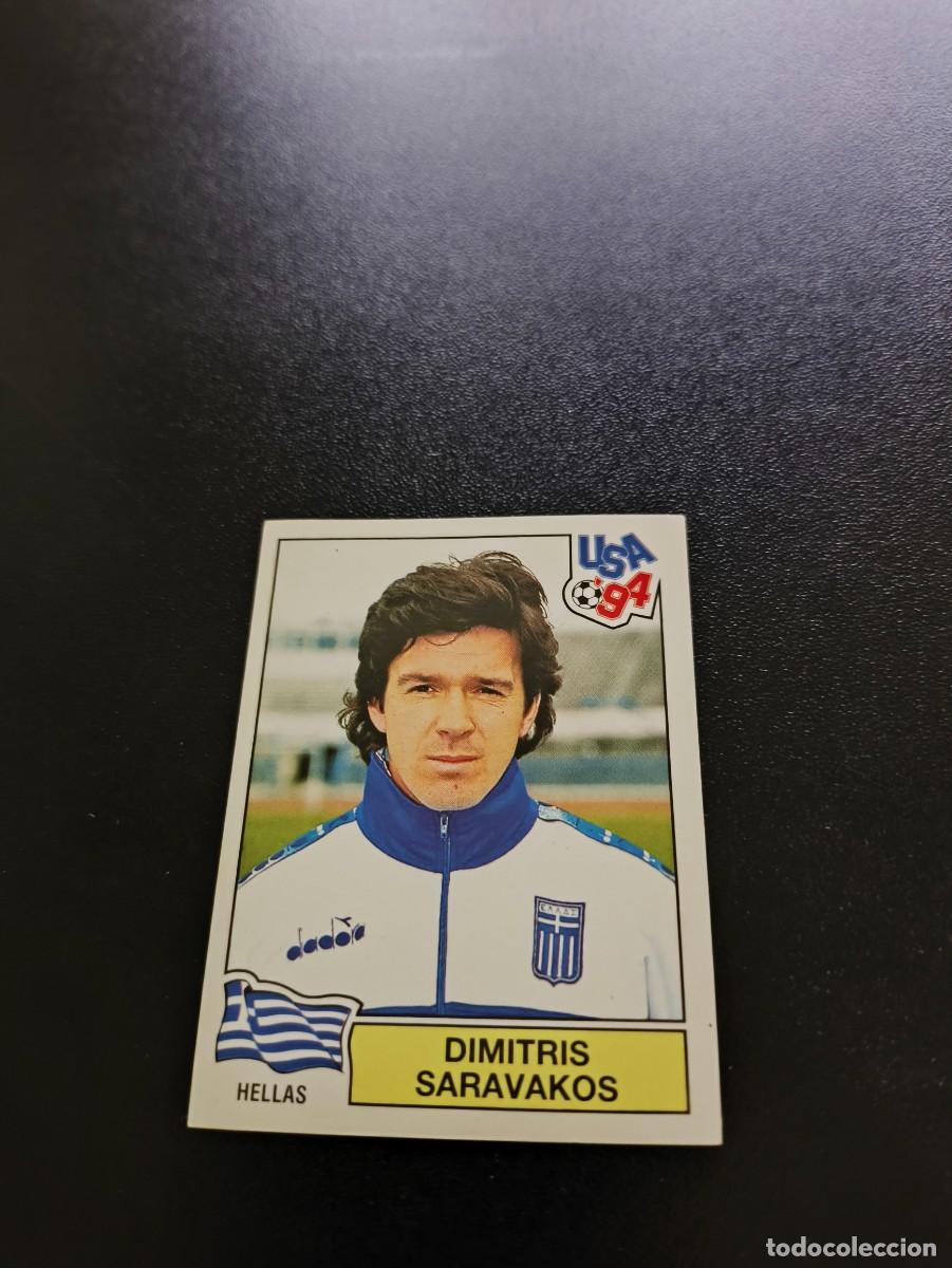Cromos de F&uacute;tbol: 279 Dimitris Saravakos GRECIA SIN PEGAR PANINI FIFA WORLD CUP MUNDIAL USA ESTADOS UNIDOS 1994