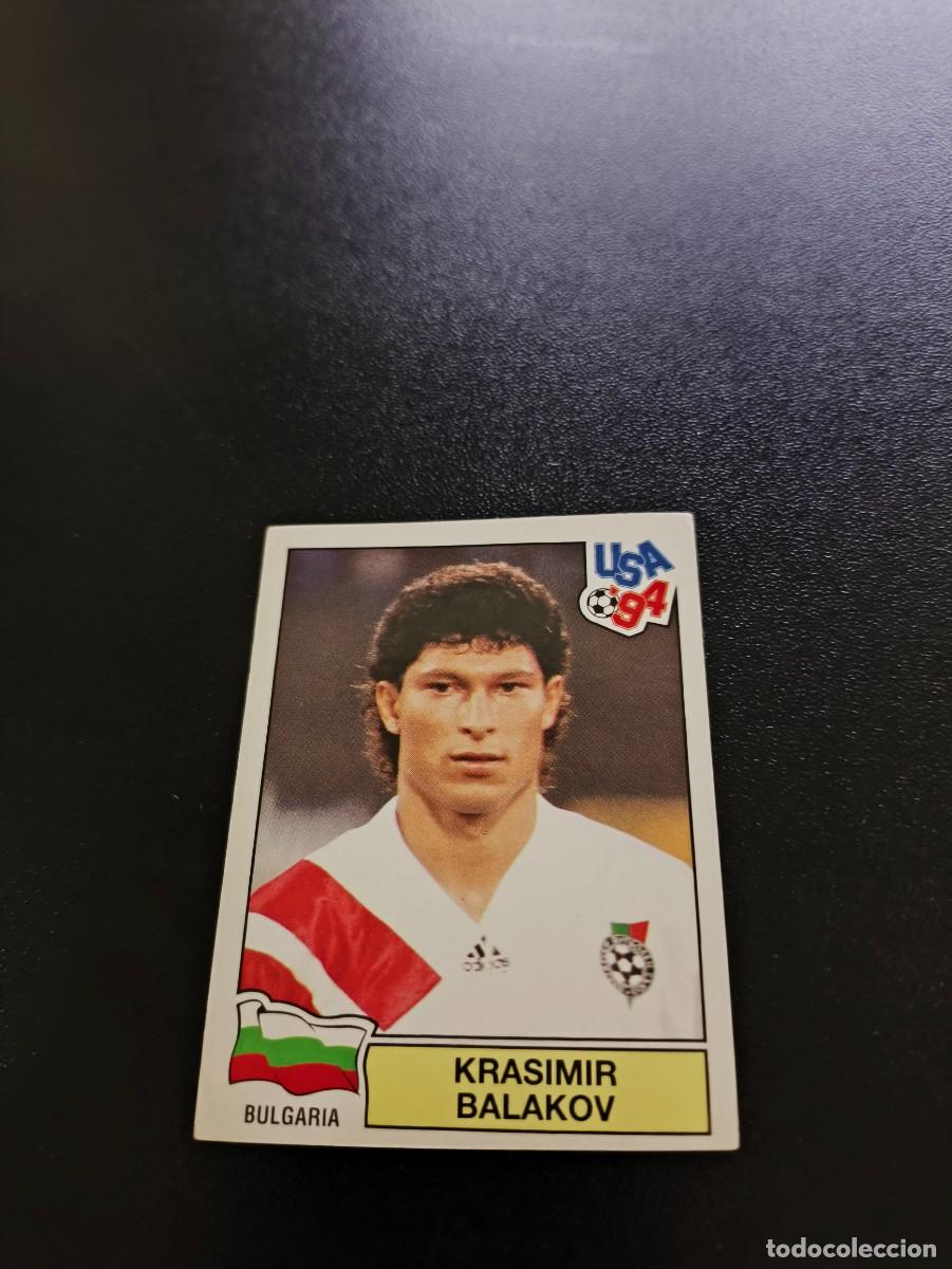 Cromos de F&uacute;tbol: 292 Krasimir Balakov BULGARIA SIN PEGAR PANINI FIFA WORLD CUP MUNDIAL USA ESTADOS UNIDOS 1994