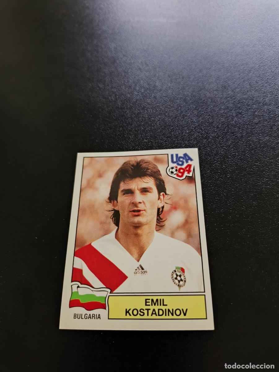 Cromos de F&uacute;tbol: 297 Emil Kostadinov BULGARIA SIN PEGAR PANINI FIFA WORLD CUP MUNDIAL USA ESTADOS UNIDOS 1994