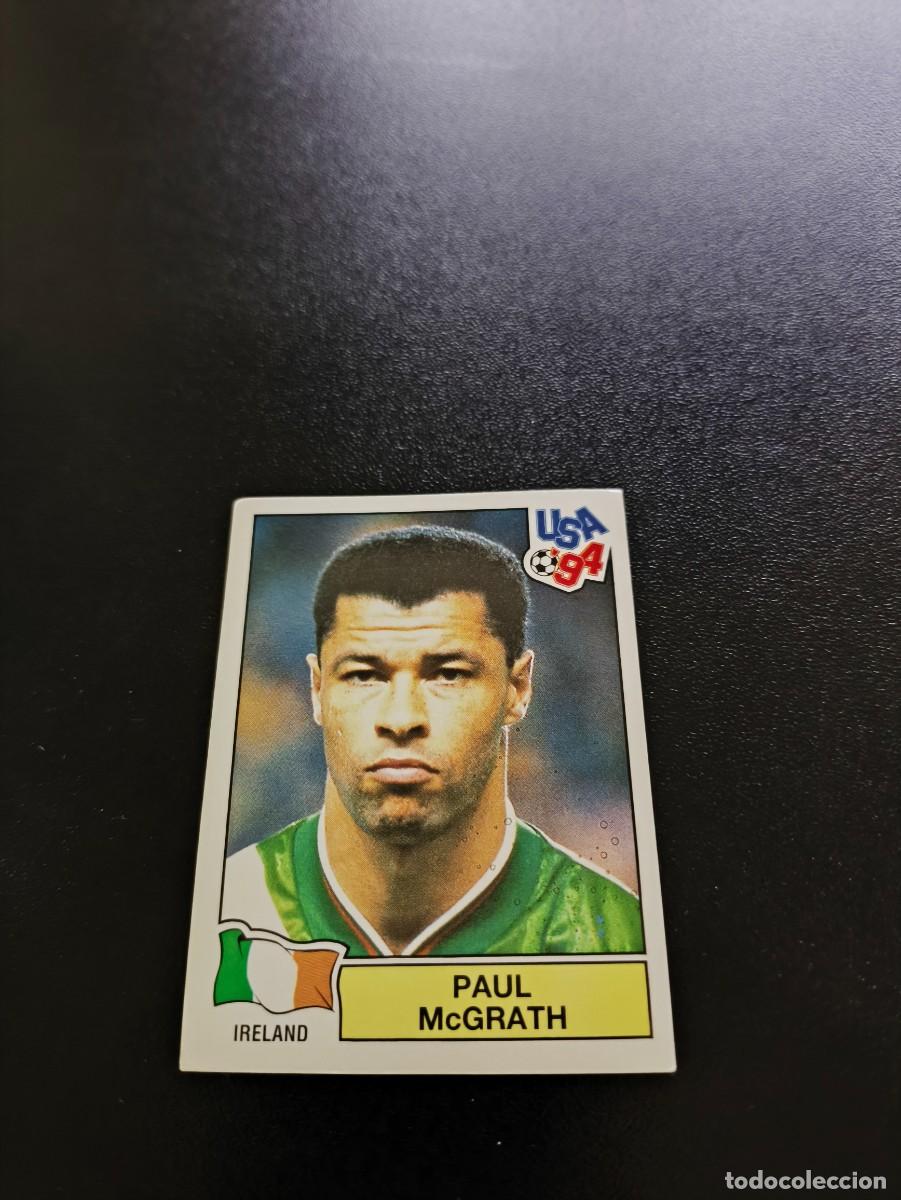 Cromos de F&uacute;tbol: 327 Paul Mcgrath IRLANDA IRELAND SIN PEGAR PANINI FIFA WORLD CUP MUNDIAL USA ESTADOS UNIDOS 1994