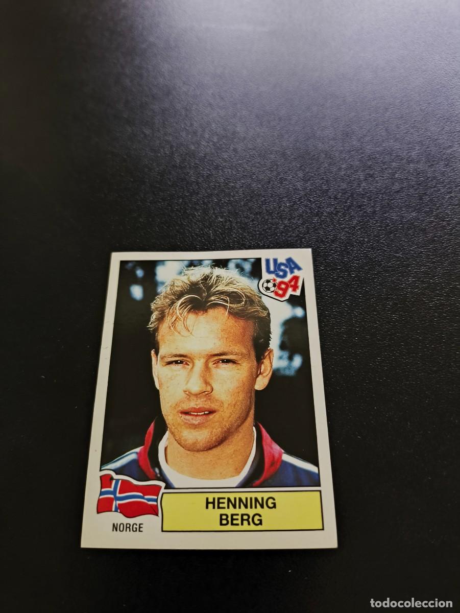 Cromos de F&uacute;tbol: 341 Henning Berg NORUEGA NORWAY SIN PEGAR PANINI FIFA WORLD CUP MUNDIAL USA ESTADOS UNIDOS 1994