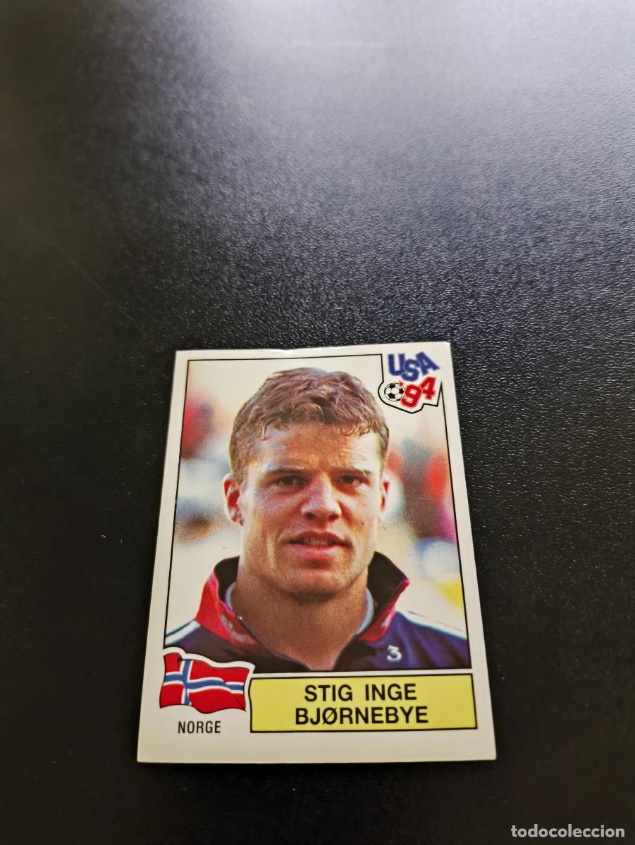 Cromos de F&uacute;tbol: 346 Stig Inge Bjornebye NORUEGA SIN PEGAR PANINI FIFA WORLD CUP MUNDIAL USA ESTADOS UNIDOS 1994