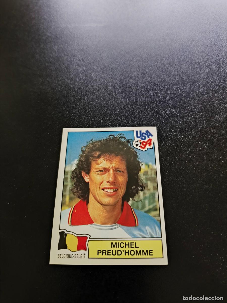 Cromos de F&uacute;tbol: 378 Michel Preud'Homme BELGICA SIN PEGAR PANINI FIFA WORLD CUP MUNDIAL USA ESTADOS UNIDOS 1994