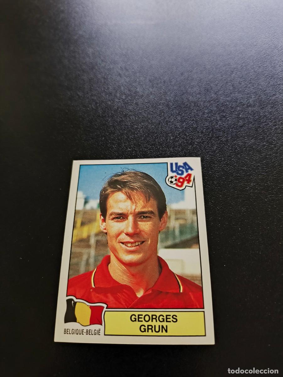 Cromos de F&uacute;tbol: 380 Georges Grun BELGICA BELGIUM SIN PEGAR PANINI FIFA WORLD CUP MUNDIAL USA ESTADOS UNIDOS 1994