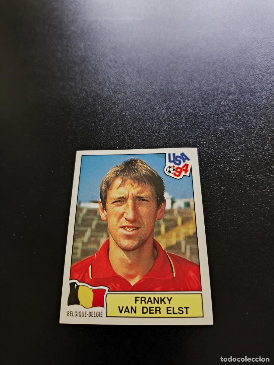 Cromos de F&uacute;tbol: 385 Van Der Elst BELGICA BELGIUM SIN PEGAR PANINI FIFA WORLD CUP MUNDIAL USA ESTADOS UNIDOS 1994