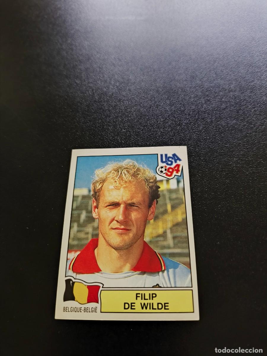 Cromos de F&uacute;tbol: 396 Filip De Wilde BELGICA BELGIUM SIN PEGAR PANINI FIFA WORLD CUP MUNDIAL USA ESTADOS UNIDOS 1994