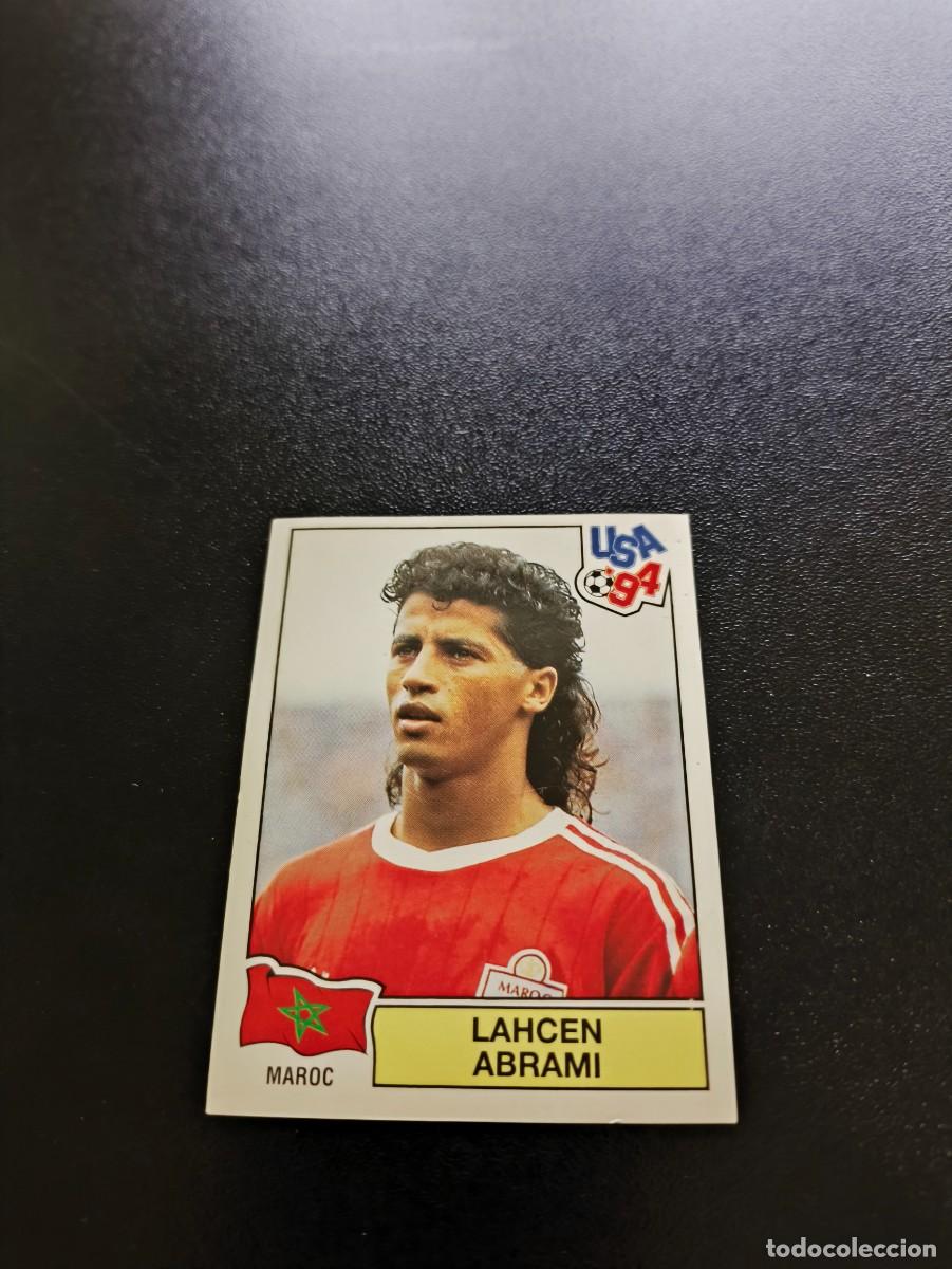 Cromos de F&uacute;tbol: 400 Lahcen Abrami MARRUECOS SIN PEGAR PANINI FIFA WORLD CUP MUNDIAL USA ESTADOS UNIDOS 1994