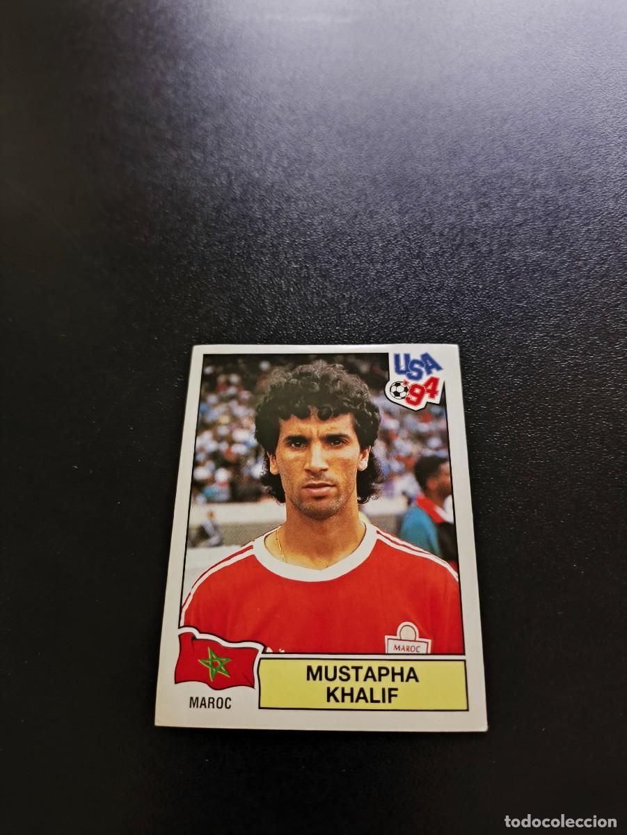 Cromos de F&uacute;tbol: 402 Mustapha Khalif MARRUECOS SIN PEGAR PANINI FIFA WORLD CUP MUNDIAL USA ESTADOS UNIDOS 1994