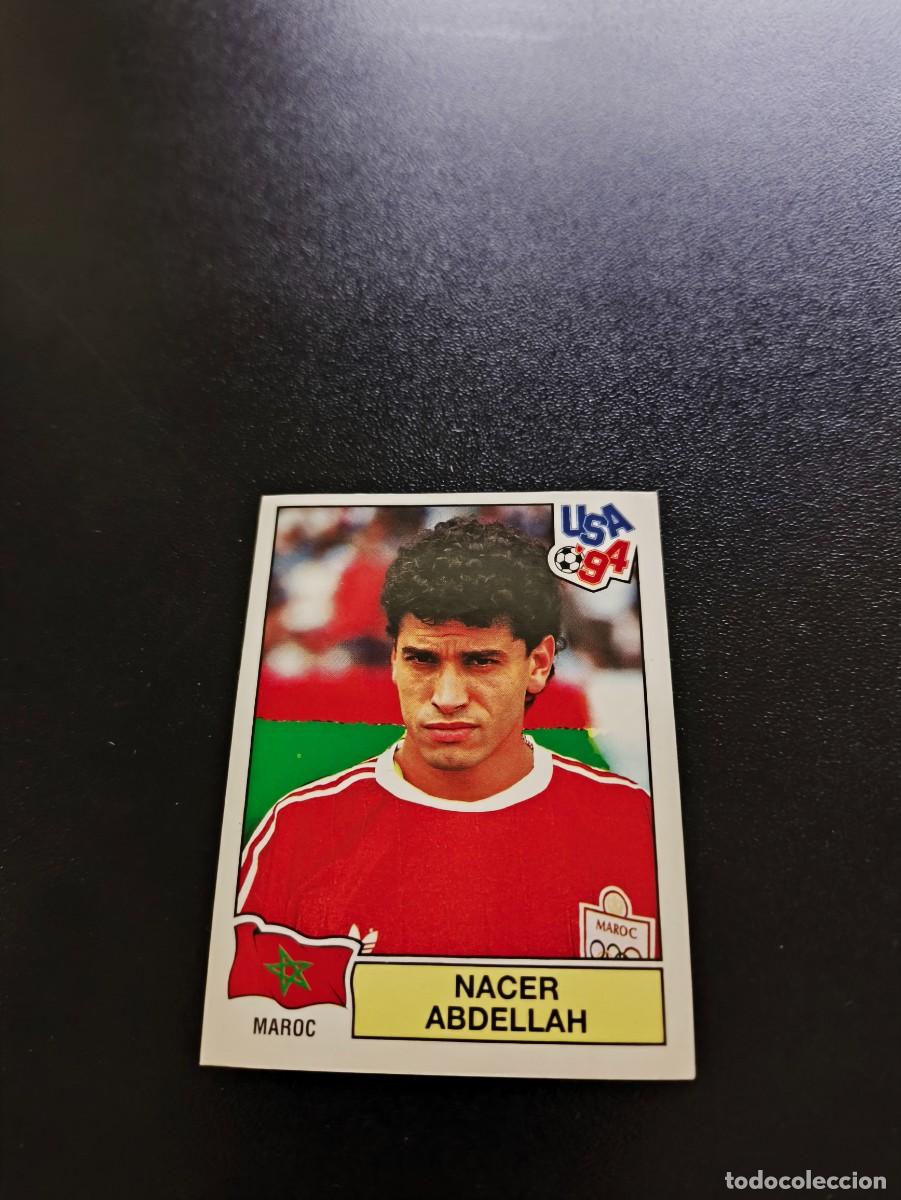 Cromos de F&uacute;tbol: 405 Nacer Abdellah MARRUECOS SIN PEGAR PANINI FIFA WORLD CUP MUNDIAL USA ESTADOS UNIDOS 1994