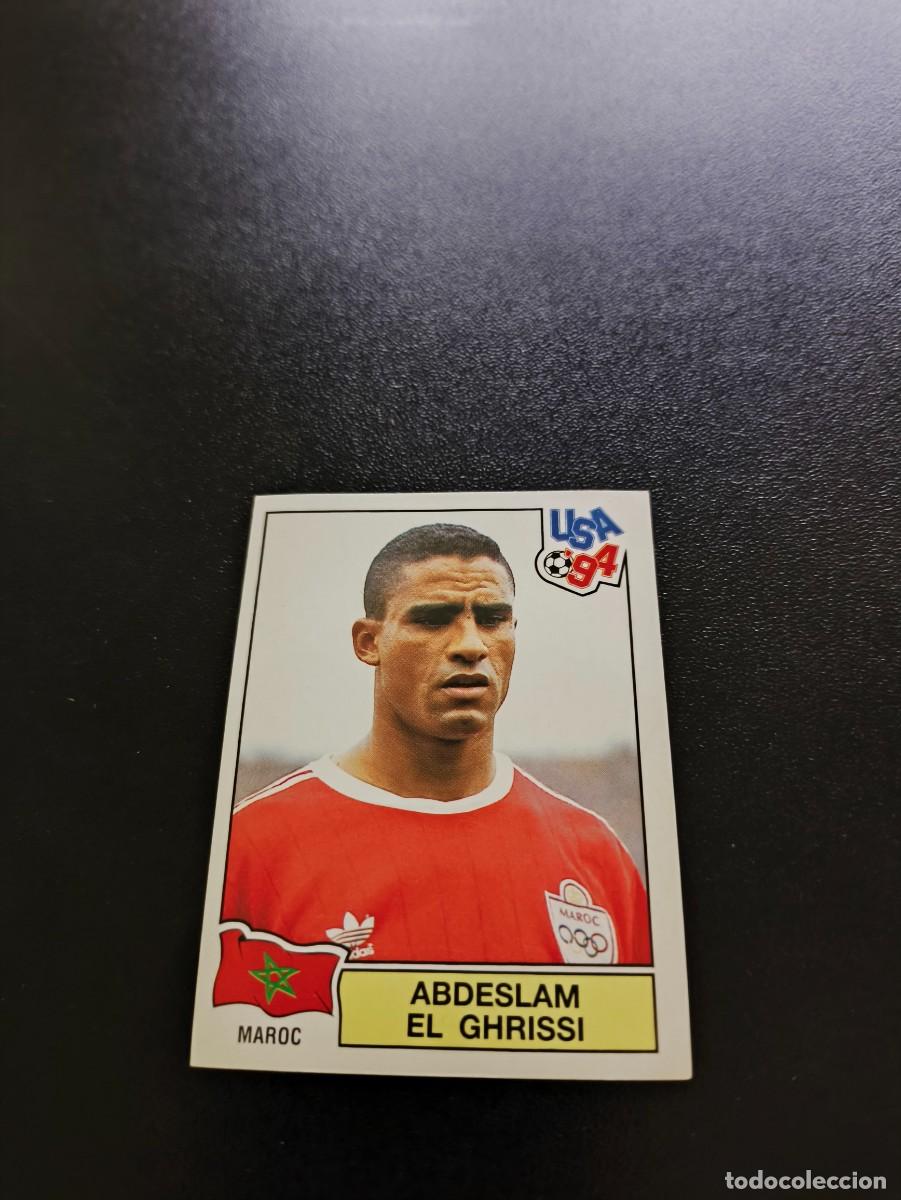 Cromos de F&uacute;tbol: 414 Abdeslam El Ghrissi MARRUECOS SIN PEGAR PANINI FIFA WORLD CUP MUNDIAL USA ESTADOS UNIDOS 1994