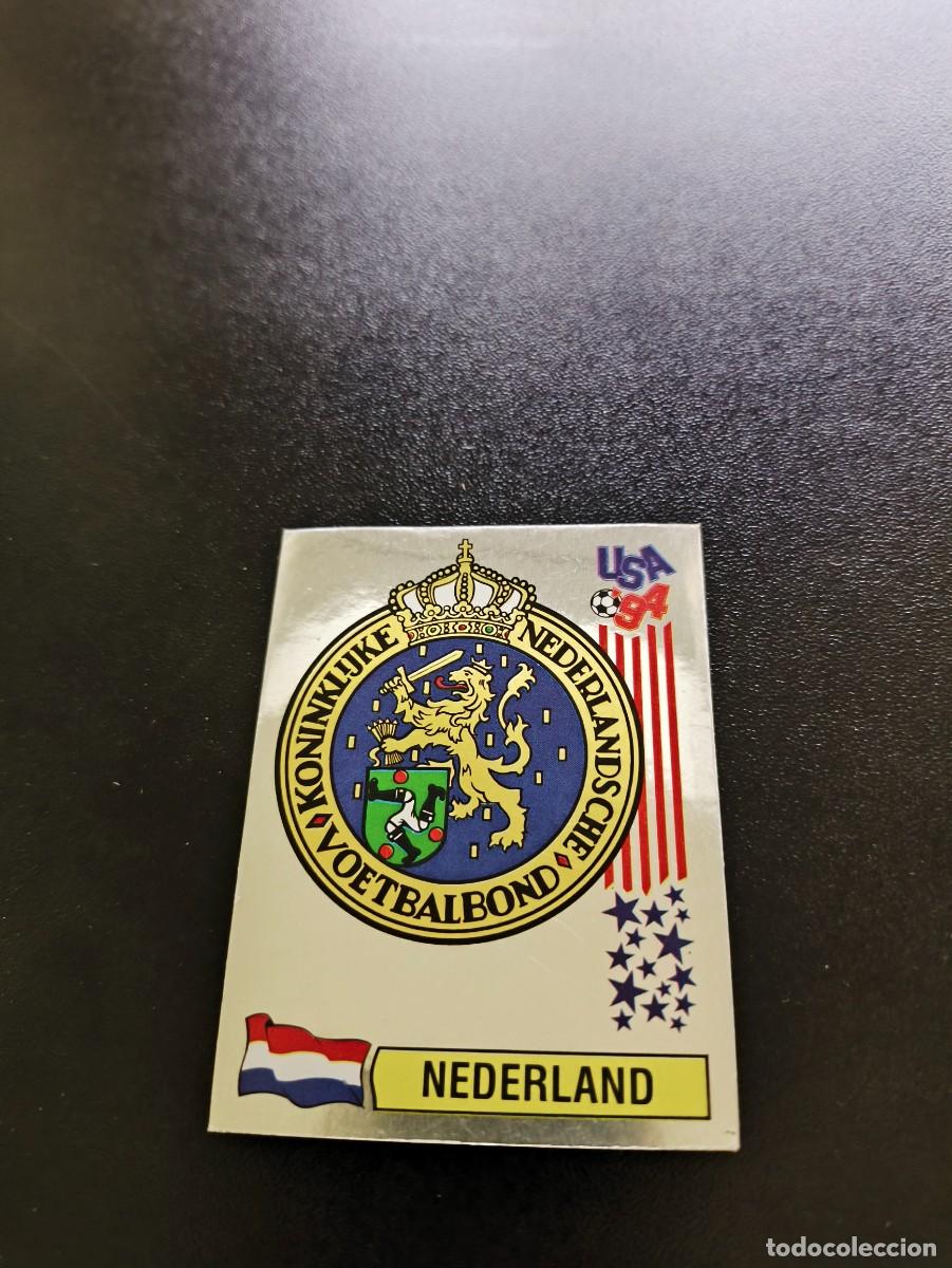 Cromos de F&uacute;tbol: 420 EMBLEM ESCUDO PAISES BAJOS SIN PEGAR PANINI FIFA WORLD CUP MUNDIAL USA ESTADOS UNIDOS 1994