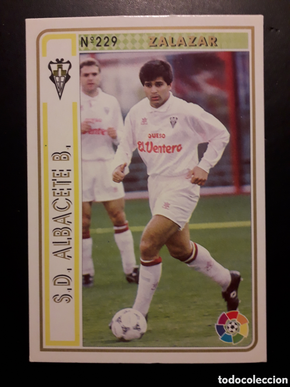 Cromos de F&uacute;tbol: ZALAZAR ALBACETE LAS FICHAS DE LA LIGA 1994 1995 94 95 N&deg; 229 MUNDICROMO MC PEDIDO M&Iacute;NIMO 3&euro;