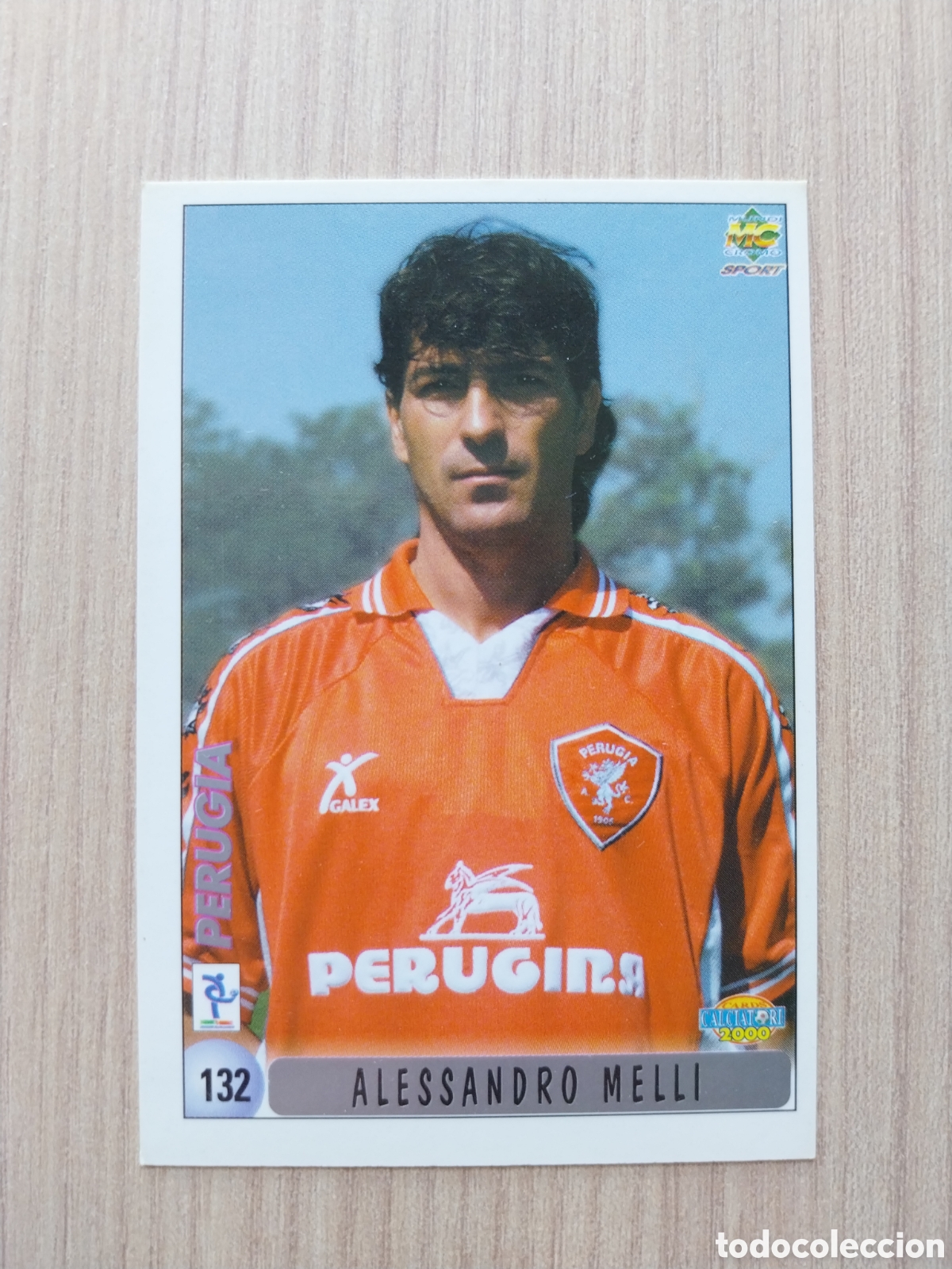 Cromos de F&uacute;tbol: ALESSANDRO MELLI CHECK LIST N&deg; 132 CALCIATORI 1999 2000 99 00 PERUGIA MUNDICROMO ITALIA F&Uacute;TBOL LIGA
