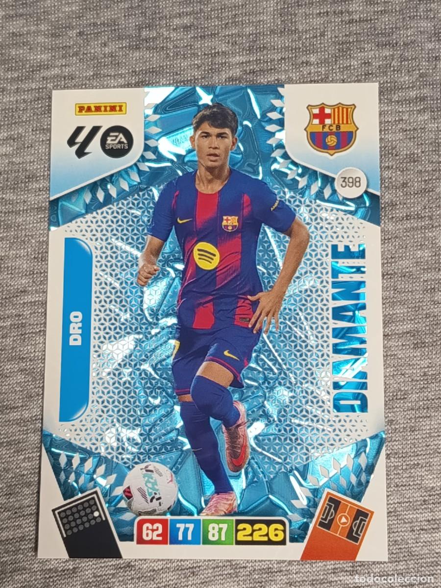 Cromos de F&uacute;tbol: Adrenalyn XL 2025 2026 25 26 Card DRO N&deg;398 DIAMANTE BARCELONA nuevo
