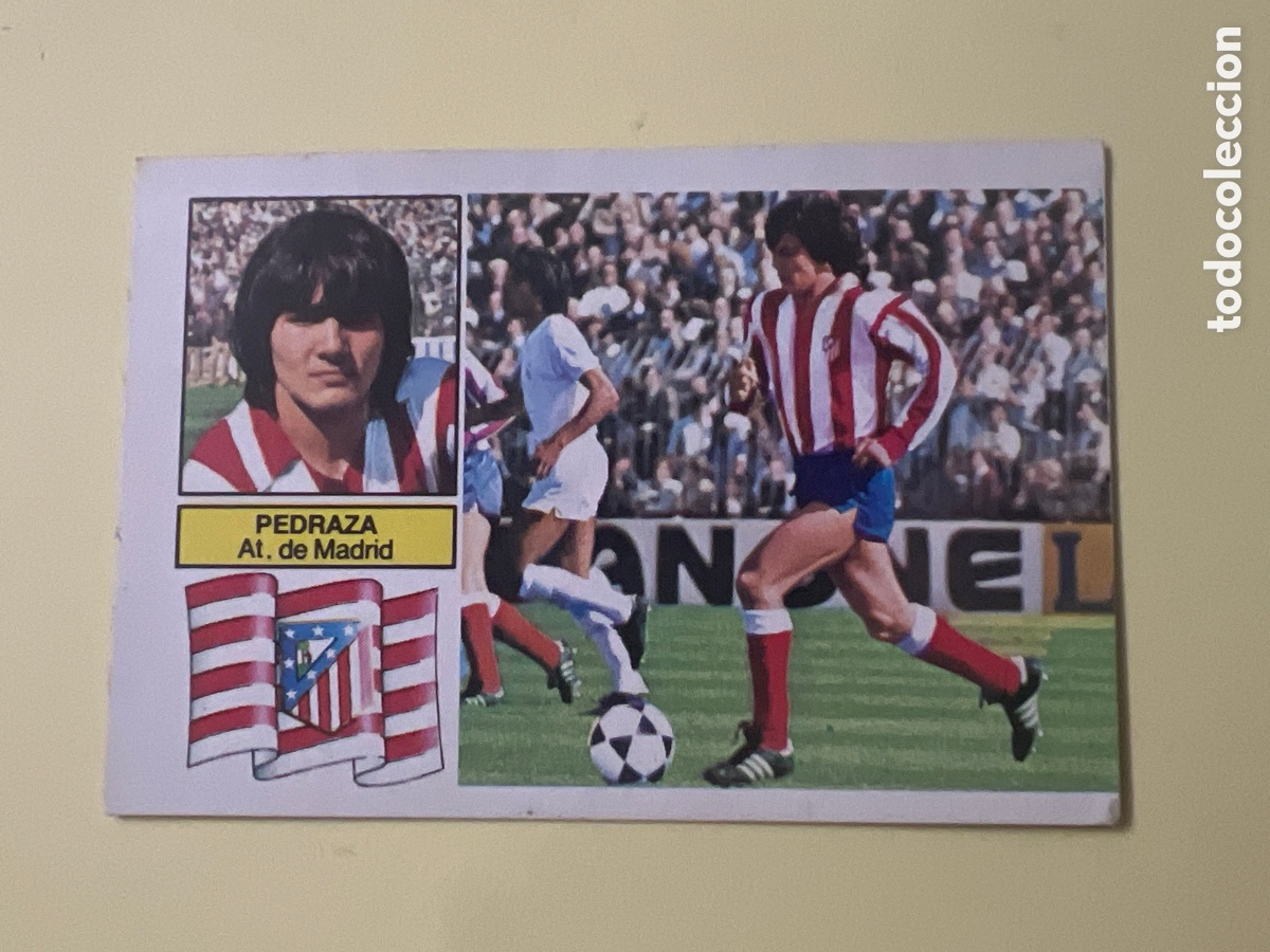 Cromos de F&uacute;tbol: C39. Ed Este nunca pegado sin pegar liga 82 83 1982 AT MADRID PEDRAZA