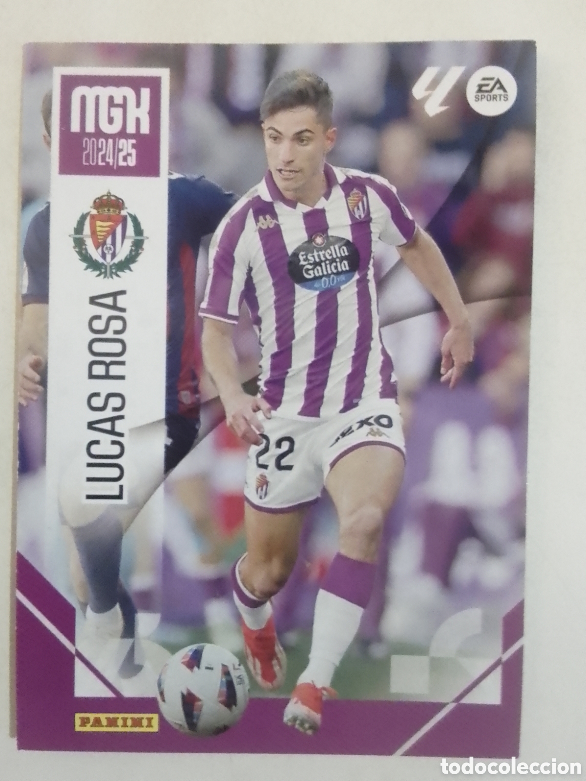 Cromos de F&uacute;tbol: Megacracks 2014-25 n&deg; 347 Lucas Rosa &bull; Valladolid.