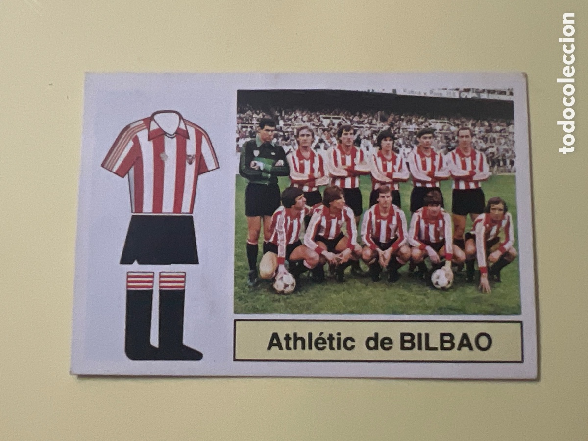 Cromos de F&uacute;tbol: C45. ALINEACI&Oacute;N AT BILBAO SIN PEGAR EDICIONES ESTE 1982 1983 LIGA 82 83