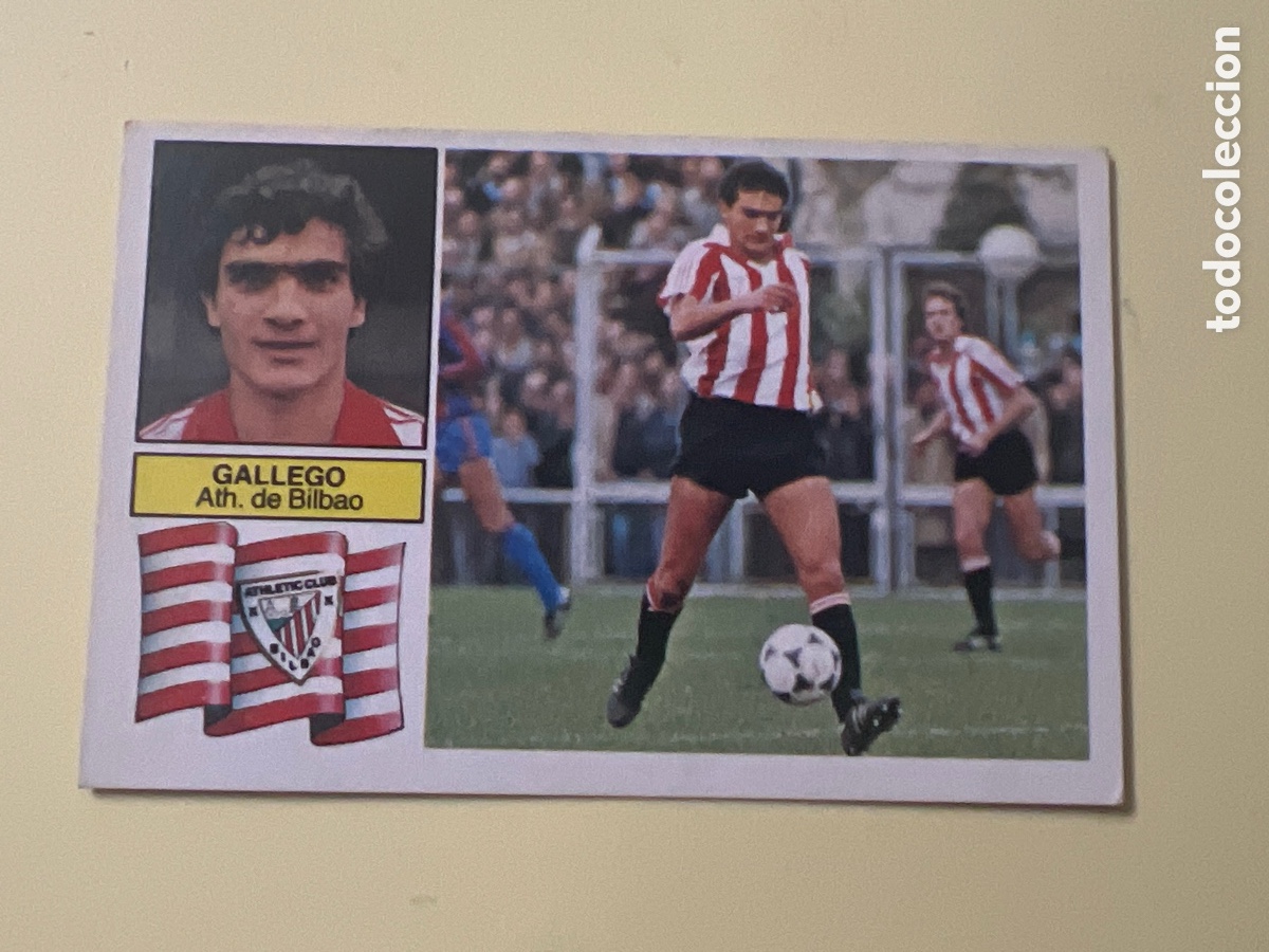 Cromos de F&uacute;tbol: C65. CROMO DE F&Uacute;TBOL GALLEGO DEL ATH.BILBAO SIN PEGAR LIGA ESTE 1982-1983/82-83