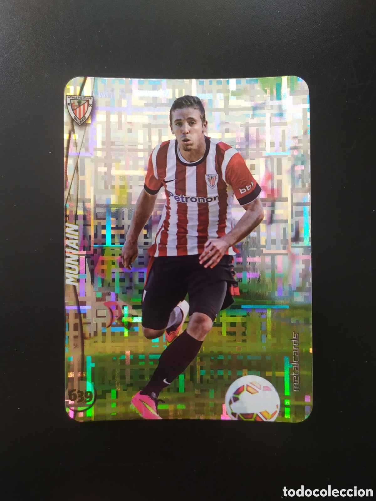 Cromos de F&uacute;tbol: Mundicromo fichas Liga 2014 2015 14 15 Muniain top brillo tetris n&deg; 639 Athletic Bilbao
