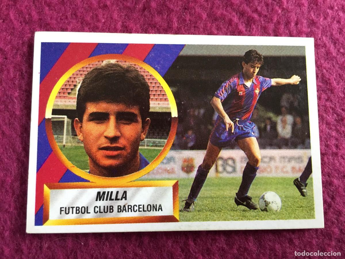 Cromos de F&uacute;tbol: CROMO MILLA COLOCA 16B MUY DIF&Iacute;CIL LIGA ESTE 1988-89 BARCELONA 88 89. NUNCA PEGADO - ORIGINAL